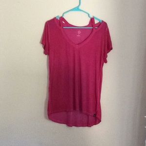 T & B Hot Pink Blouse
